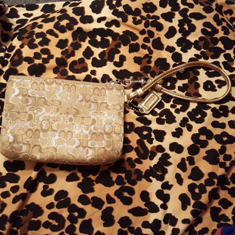 Coach wristlet